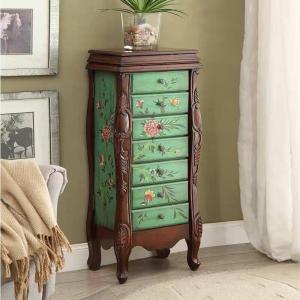 A37722 高級サイドテーブル ジュエリー収納ケース　小物入れ　アクセサリータンス