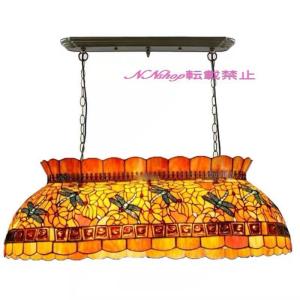 A19167 高級ステンドグラス．ペンダントライト豪華天井照明ステンドグラスランプ ガラス工芸品