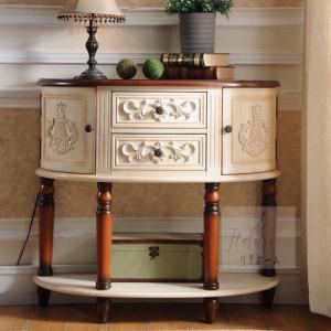 高級サイドテーブル コンソールテーブル ．玄関テーブル 花台 電話台