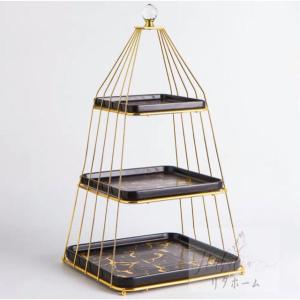 YUKIWAティースタンド 2-TIERS TEA STAND 03210017【パーティー