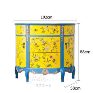 高級サイドテーブル コンソールテーブル 玄関テ...の詳細画像1