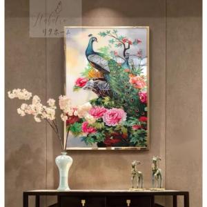 ガラス琺瑯彩 エナメル工芸品 高級琺瑯飾り絵 玄...の商品画像