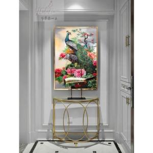 ガラス琺瑯彩 エナメル工芸品 高級琺瑯飾り絵 ...の詳細画像2