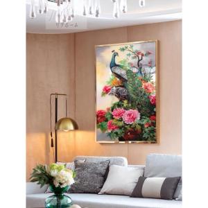 ガラス琺瑯彩 エナメル工芸品 高級琺瑯飾り絵 ...の詳細画像3