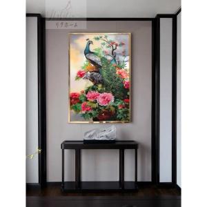 ガラス琺瑯彩 エナメル工芸品 高級琺瑯飾り絵 ...の詳細画像4