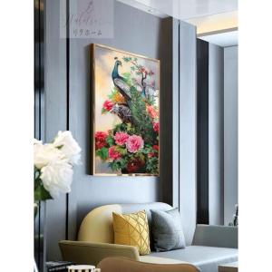 ガラス琺瑯彩 エナメル工芸品 高級琺瑯飾り絵 ...の詳細画像5