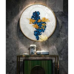 ガラス琺瑯彩 エナメル工芸品 高級琺瑯飾り絵 ...の詳細画像3