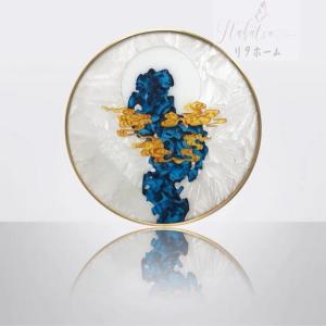 ガラス琺瑯彩 エナメル工芸品 高級琺瑯飾り絵 ...の詳細画像4