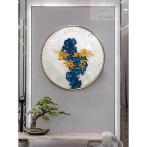 ガラス琺瑯彩 エナメル工芸品 高級琺瑯飾り絵 ...の詳細画像5