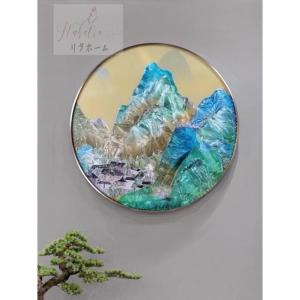 ガラス琺瑯彩 エナメル工芸品 高級琺瑯飾り絵 ...の詳細画像1