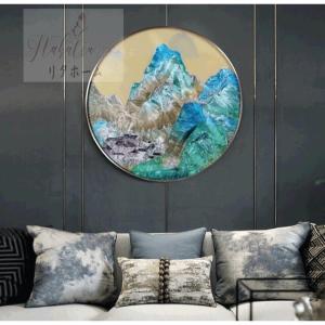 ガラス琺瑯彩 エナメル工芸品 高級琺瑯飾り絵 ...の詳細画像5