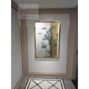 ガラス琺瑯彩 エナメル工芸品 高級琺瑯飾り絵 ...の詳細画像1