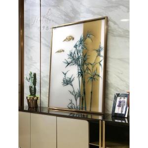 ガラス琺瑯彩 エナメル工芸品 高級琺瑯飾り絵 ...の詳細画像5
