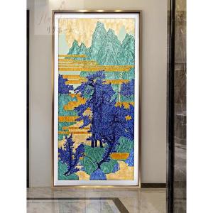 ガラス琺瑯彩 エナメル工芸品 高級琺瑯飾り絵 ...の詳細画像3