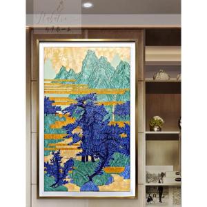 ガラス琺瑯彩 エナメル工芸品 高級琺瑯飾り絵 ...の詳細画像4