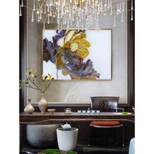 ガラス琺瑯彩 エナメル工芸品 高級琺瑯飾り絵 ...の詳細画像2