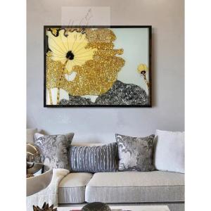 ガラス琺瑯彩 エナメル工芸品 高級琺瑯飾り絵 ...の詳細画像5
