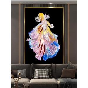 ガラス琺瑯彩 エナメル工芸品 高級琺瑯飾り絵 ...の詳細画像1