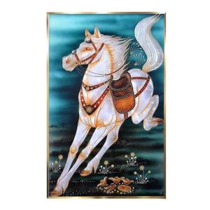 ガラス琺瑯彩 エナメル工芸品 高級琺瑯飾り絵 ...の詳細画像4