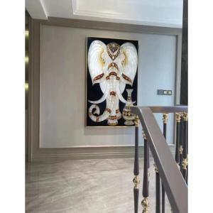 ガラス琺瑯彩 エナメル工芸品 高級琺瑯飾り絵 ...の詳細画像5