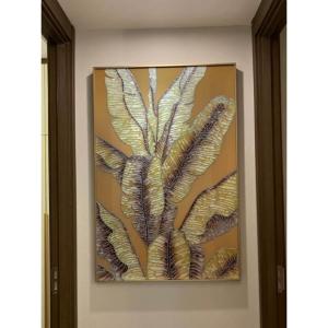 ガラス琺瑯彩 エナメル工芸品 高級琺瑯飾り絵 ...の詳細画像3