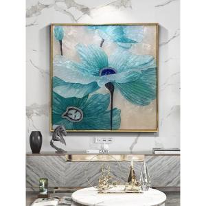 ガラス琺瑯彩 エナメル工芸品 高級琺瑯飾り絵 玄関 壁掛け 琺瑯絵美術品