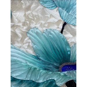ガラス琺瑯彩 エナメル工芸品 高級琺瑯飾り絵 ...の詳細画像4