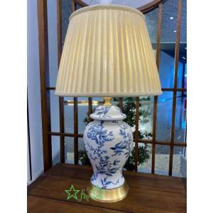 高級照明スタンドライト テーブルランプ デスクライト ．陶器卓上