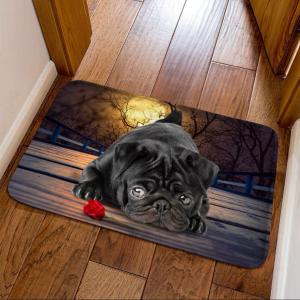 マルチカバー パグ犬の柄 かわいい ソファーカバー 綿 フルカバー 犬猫