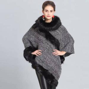 FENDI フェンディ ポンチョ FXX715 AEOW レディース フリンジ ケープ