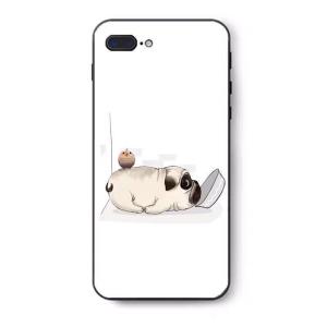 A30805 パグ雑貨 携帯ケース iPhoneX/XS ハードケース iPhoneXSMax XR ケース 8/8Plus 7/7Plus カバー パグ pug｜motor-addiction