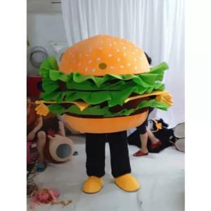 コスプレ衣装 着ぐるみ　大人用きぐるみ キャラクターハロウィン仮装 ハンバーガー