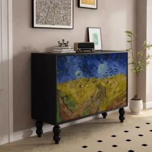 高級感チェスト収納棚．下駄箱キャビネット玄関テーブル タンス ローチェスト飾り台