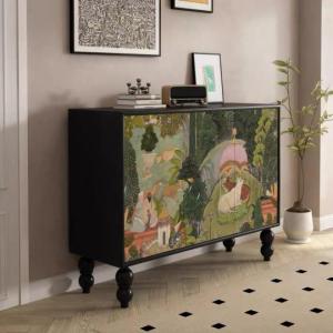 高級感チェスト収納棚．下駄箱キャビネット玄関テーブル タンス ローチェスト飾り台