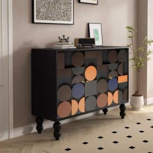 高級感チェスト収納棚．下駄箱キャビネット玄関テーブル タンス ローチェスト飾り台