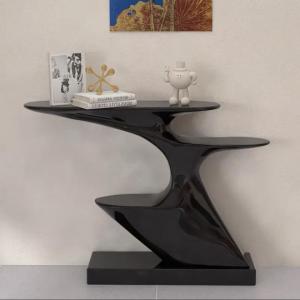 高級サイドテーブル コンソールテーブル 玄関テーブル 電話台 アンティーク調