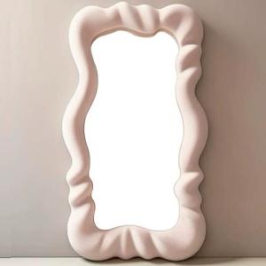 高級感 全身ミラー 豪華鏡 全身鏡 姿見鏡アンティーク調 壁掛け　ウォールミラー