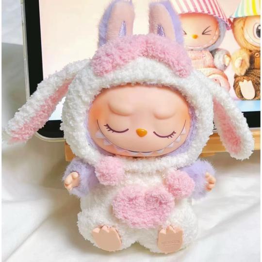 新品2点セット labubuラブブぬいぐるみ服17cm着せ替え着ぐる