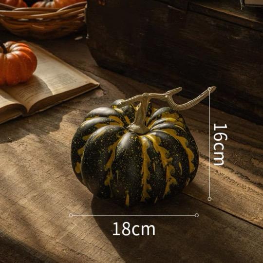 ハロウィン 装飾 かぼちゃオブジェリアルな人工パンプキン 秋インテリア
