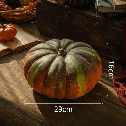 ハロウィン 装飾 大型かぼちゃ 置物直径29cm インテリア 撮影小物 秋飾り