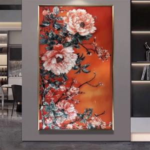 ガラス琺瑯彩 エナメル工芸品 高級感琺瑯飾り絵...の詳細画像2