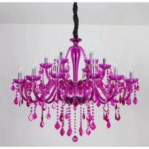 水晶ペンダントライト洋風照明シャンデリア 電源直結タイプ 北欧デザイン 天井照明