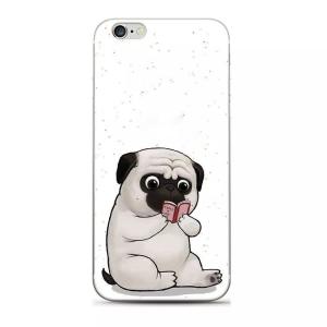 A30821 パグ雑貨 携帯ケース iPhoneX/XS ハードケース iPhoneXSMax XR ケース 8/8Plus 7/7Plus 携帯カバー パグ pug．｜motor-addiction