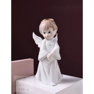 陶器 置物 西洋陶器 北欧磁器 陶器製人形 お姫様 陶器人形 陶器置物