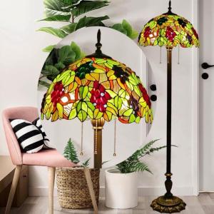 ステンドグラス　間接照明 A18749 ステンドグラスフロアライト ．間接照明 フロアスタンド 照明