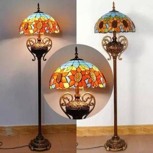 華やか ステンドグラス調 フロアランプ 楽天市場】A008984ステンドグラスフロアライト 間接照明 フロア