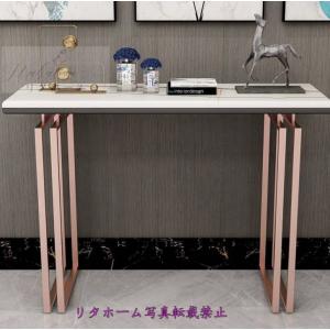 【美品】大理石調　サイドテーブル コンソールテーブル 猫足花台　イタリア製 A37980 高級人造大理石サイドテーブル ．コンソールテーブル 玄関