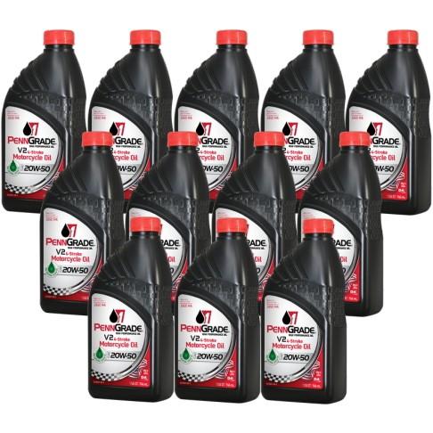 ポイント10倍！ PENNGRADE1 V2 4-Stroke Motorcycle Oil ペング...