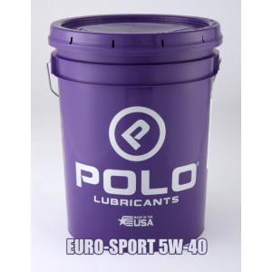 POLOオイル ポロオイル SYN-PRO 1000 EURO-SPORT 5W-40 ユーロスポーツ 化学合成エンジンオイル。 ペール缶 18.9L ※ご注文後のキャンセルはご遠慮ください。｜モーターラヴァー
