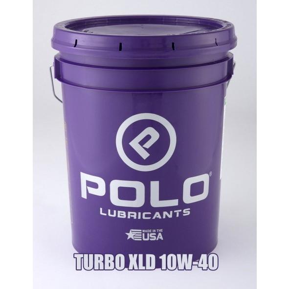 POLOオイル ポロオイル TURBO XLD 10W-40 ターボXLD 鉱物油 エンジンオイル ...